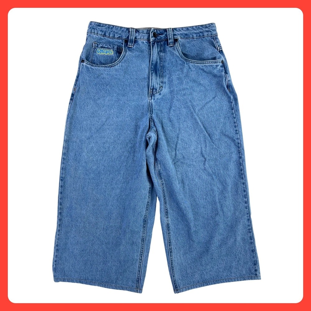 Men's Blue Denim Shorts